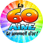 Disque azyme anniversaire 60 ans