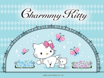 Disque azyme Charmmy Kitty papillons a4