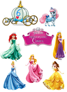 . Kit de décoration princesses