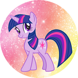 Disque azyme My little Pony Twilight Sparkle