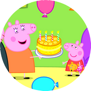 disque azyme peppa pig gateau d etoiles