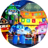 disque azyme robocar poli