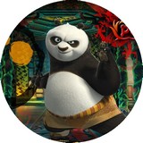 Disque d azyme Kung-fu Panda