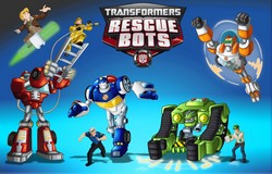 Disque azyme Transformers rescue bot