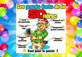 Disque azyme anniversaire 50 ans