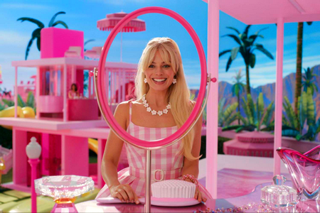 Merveilleuse image comestible Barbie pour gâteau