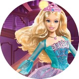 Disque azyme Barbie princesse