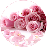 Disque d azyme Bouquet de roses