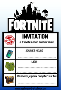 Invitation Gratuite Fortnite - carte d'anniversaire brawl star à imprimer