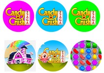 disque azyme candy crush cupcakes