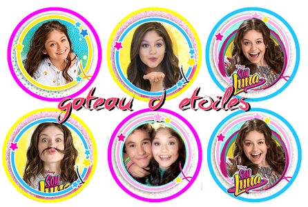 Disque azyme cupcakes Soy Luna (6))