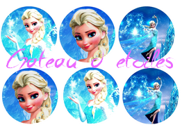 La Reine des neiges cupcakes Elza