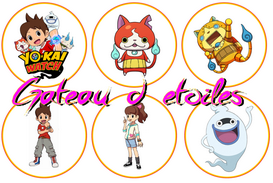 Disque azyme cupcake  Yo Kai Watch