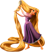 Disque azyme Princesses Disney Raiponce