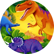 Disque azyme Dinosaure