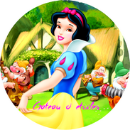 Disque azyme Princesses Disney Blanche neige