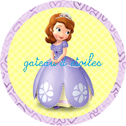 Disque azyme Princesses Disney Sofia