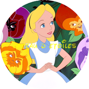 Disque azyme Alice au pays des merveilles Disney