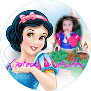 Disque azyme Princesses Disney Blanche neige