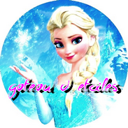 Disque azyme La Reine des neiges Elsa