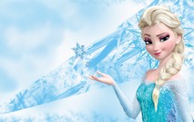 Disque azyme La Reine des neiges Elsa