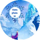 Disque azyme La Reine des neiges