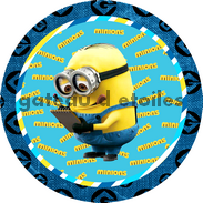 Disque azyme  Moi Moche et Méchant Minions