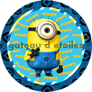 Disque azyme  Moi Moche et Méchant Minions