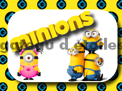 Disque azyme  Moi Moche et Méchant Minions