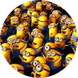 Disque azyme  Moi Moche et Méchant Minions