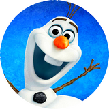 Disque azyme La Reine des neiges Olaf