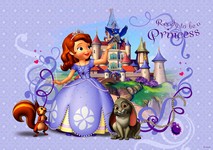 Disque azyme Princesses Disney Sofia