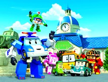 Disque azyme Robocar poli A4