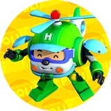 Disque azyme Robocar Poli