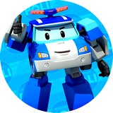 Disque azyme Robocar Poli