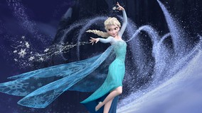 Disque azyme La Reine des neiges Elsa