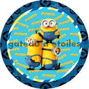 Disque azyme  Moi Moche et Méchant Minions