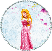 Disque azyme Princesses Disney Aurore