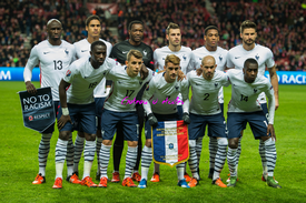 Equipe de France Plaque azyme