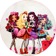 Décorations en azyme Ever After High