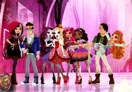 Décorations en azyme Ever After High