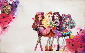 Décorations en azyme Ever After High