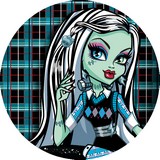 Disque d azyme monster high Frankie barette