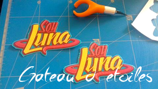 Logo Soy Luna Découpé