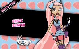 Disque azyme Monster High Grace Reaper a4