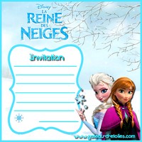 Anniversaire La Reine des neiges