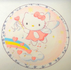 Disque d azyme Hello kitty fée