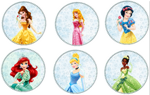 Disque azyme Princesses Disney