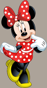 Minnie découpée