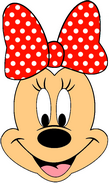 Minnie découpée